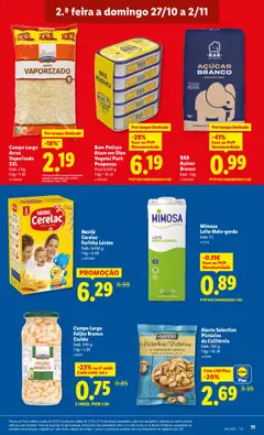 Pré-visualização Bom Petisco Atum em Óleo Vegetal Pack Poupança, Atum em Óleo Vegetal Pack Poupança, Pack 5x120 g válido de 27.10.2025 | Página: 11