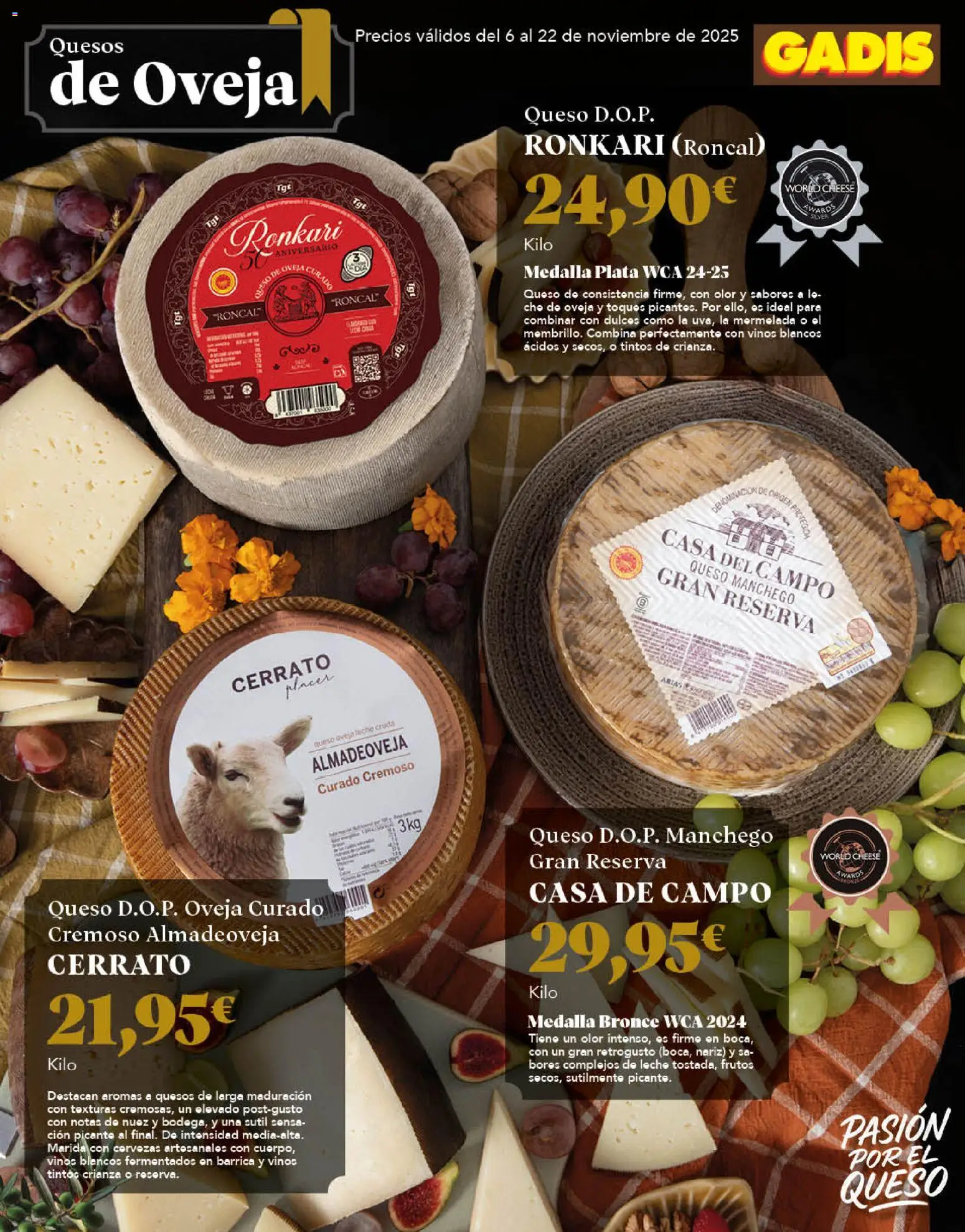 Gadis - folleto │ válido desde el 06.11.2025 | Página: 5 | Productos: Leche, Queso