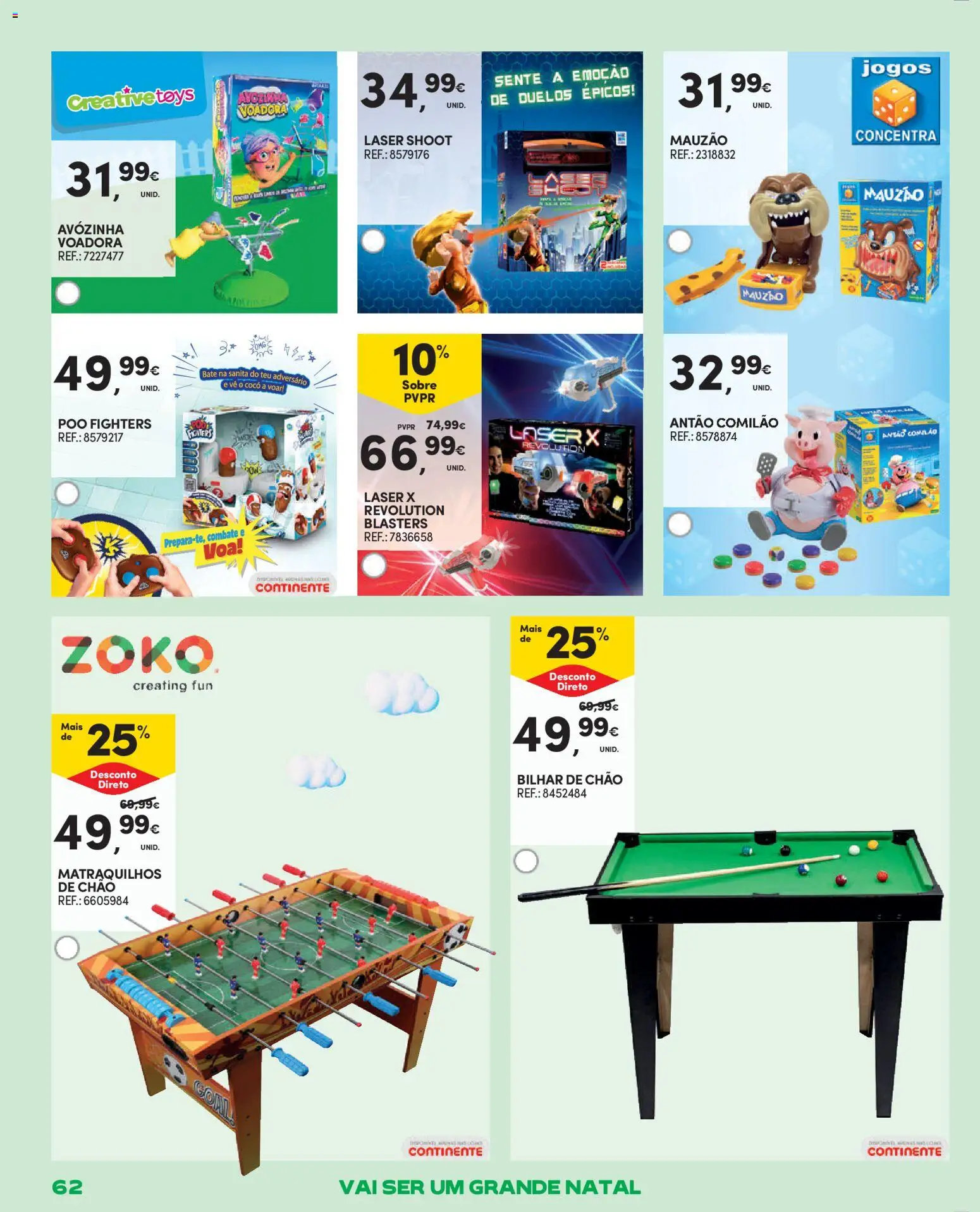 Continente - Brinquedos │ válido de 13.11.2025 | Página: 62 | Produtos: Jogos