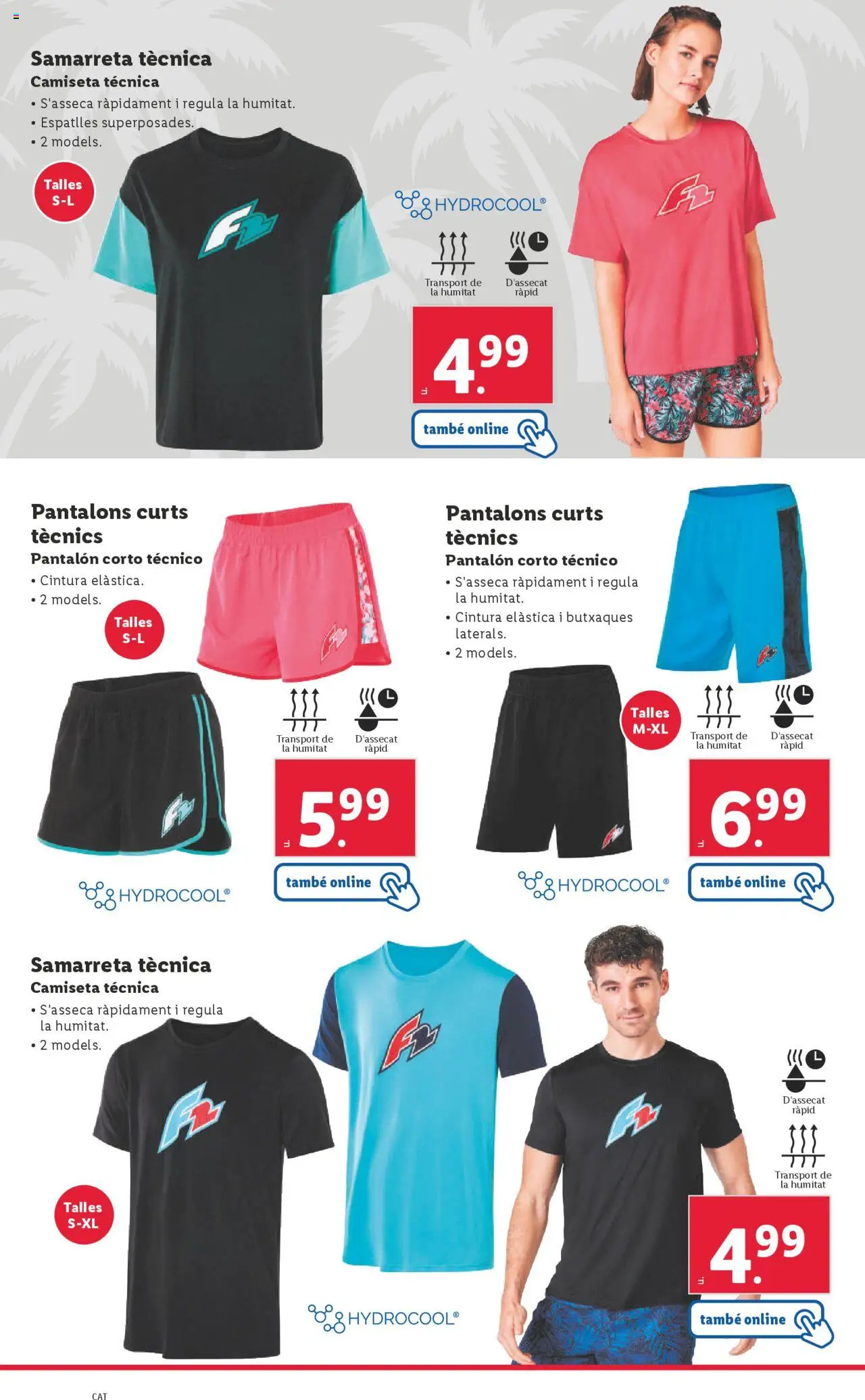 Lidl catálogo BCN │ válido desde el 09.06.2025 | Página: 52 | Productos: Pantalón corto