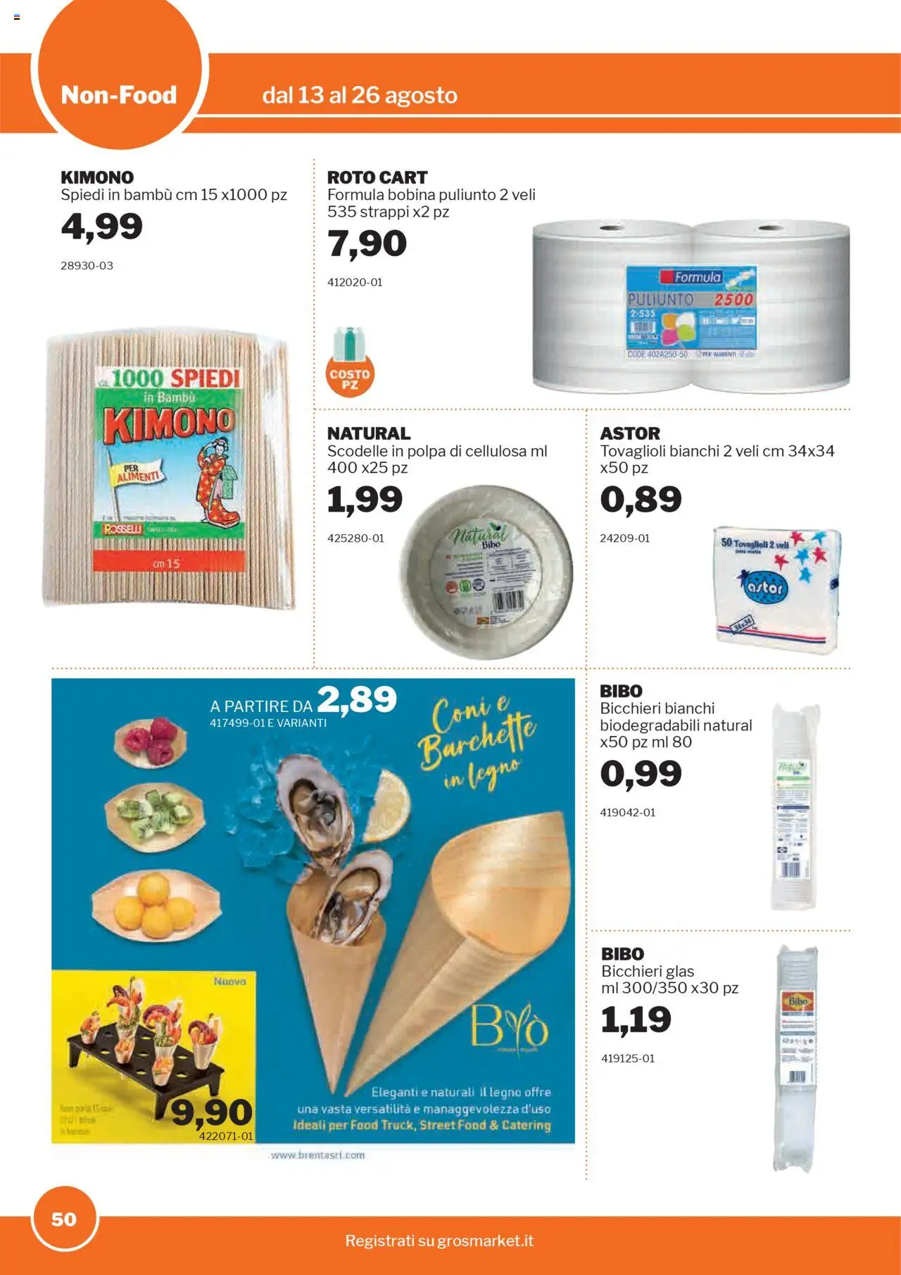 Volantino Sogegross del 13.08.2025 | Pagina: 50