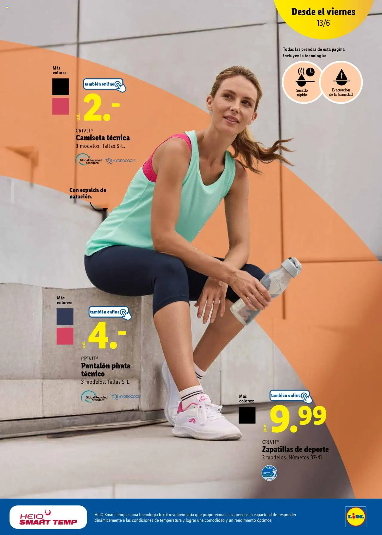 Lidl folleto │ válido desde el 23.06.2025 | Página: 7 | Productos: Zapatillas