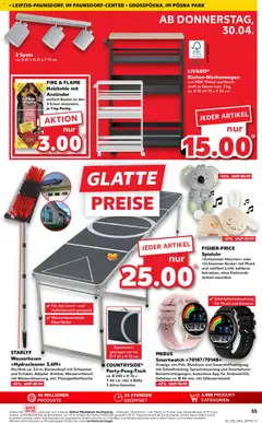 Kaufland Prospekt Leipzig	 ab 30.04.2026 gültig | Seite: 55 | Produkte: Adapter, Smartwatch, Batterie, Smartphone