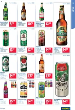 Makro leták - Maloobchod od 13.08.2025 | Strana: 11 | Produkty: Birell, Kozel 10, Pilsner, Pilsner Urquell