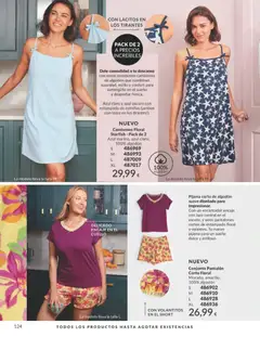 Vista previa Catálogo AVON campaña 4 válido desde el 01.04.2026 | Página: 124 | Productos: Pantalones, Pijama, Pantalón corto