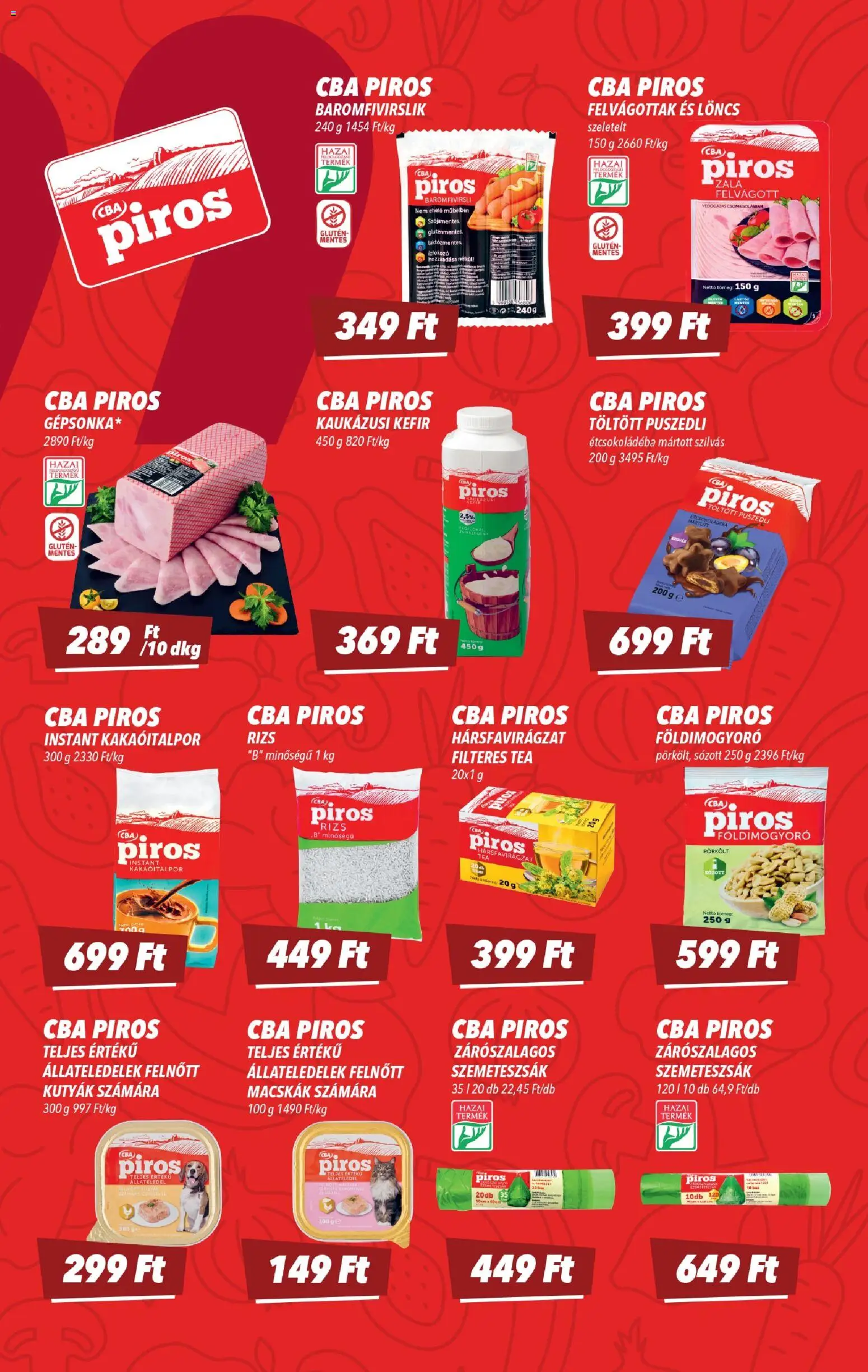 CBA akciós ujság - amely érvényes a következő dátumtól: 15.01.2026 | Oldal: 5 | Termékek: Löncs, Tea, Földimogyoró, Felvágottak