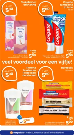 Trekpleister folder - Voorbeeld van een folder van Trekpleister, geldig van 17.03.2026 | Pagina: 19 | Producten: Deodorant, Tandpasta, Crème