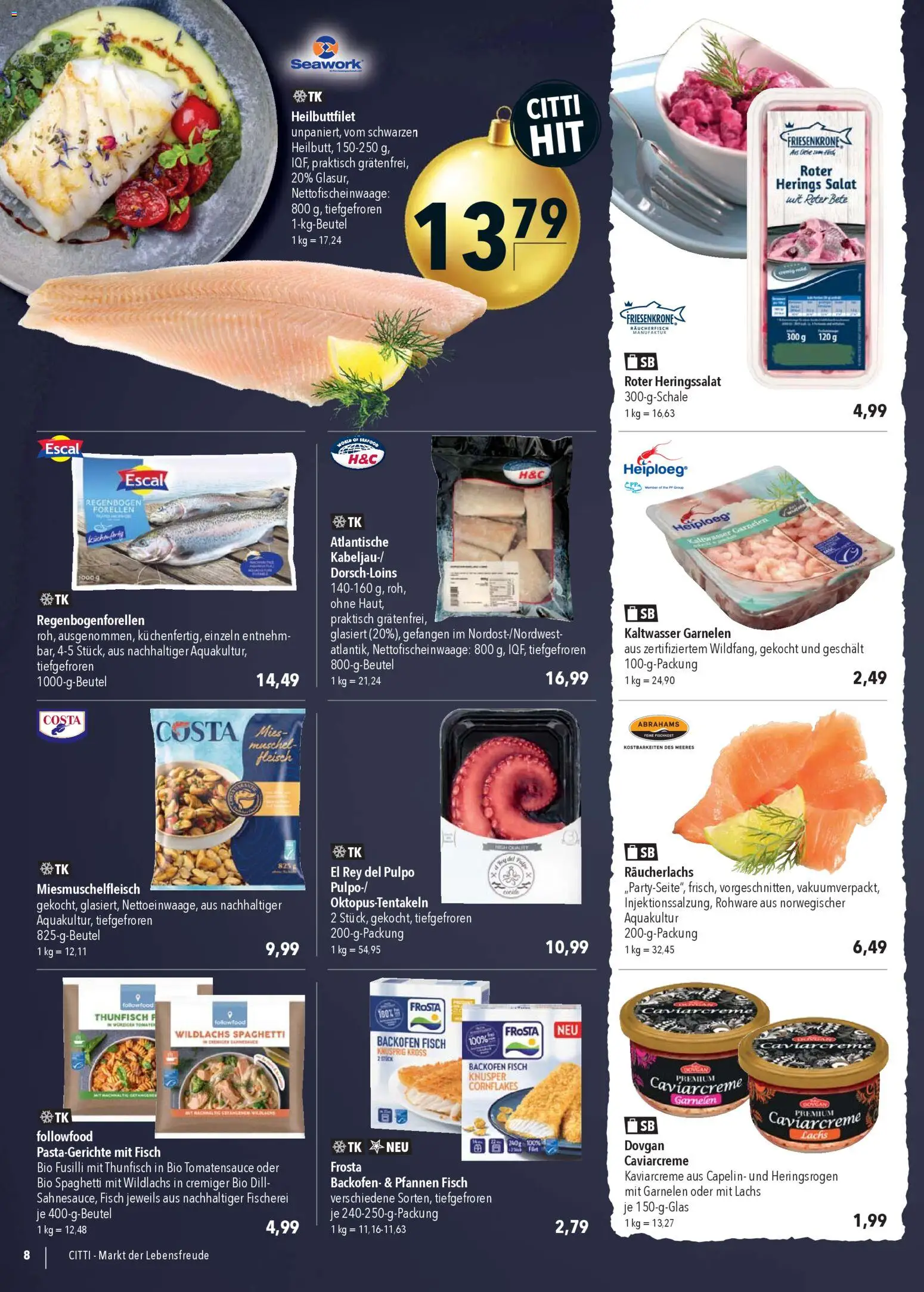 CITTI Markt - Black Friday – gültig ab 26.11.2025 | Seite: 10 | Produkte: Garnelen, Lachs, Dill, Salat