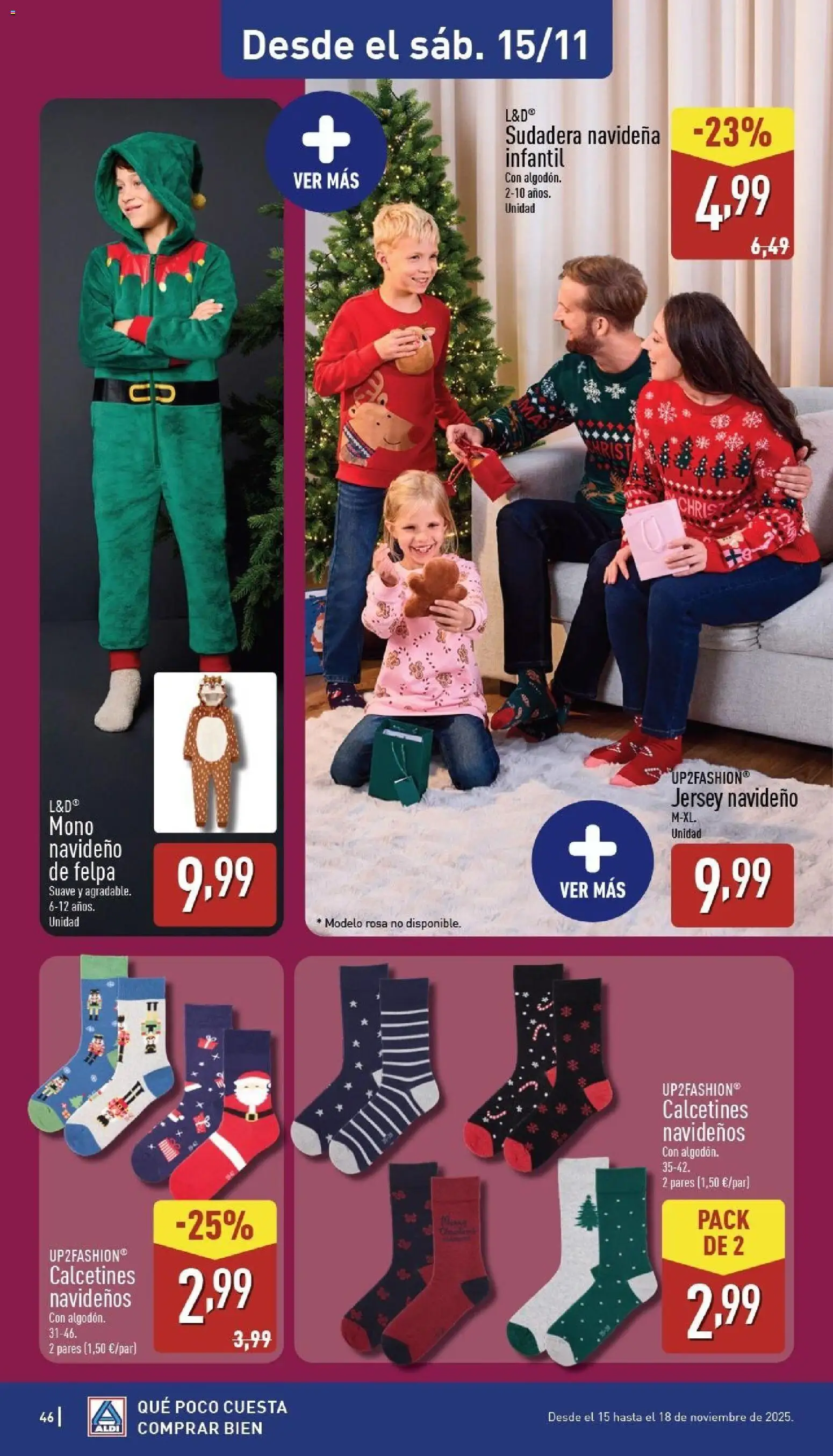Aldi folleto Baleares │ válido desde el 10.11.2025 | Página: 46 | Productos: Sudadera