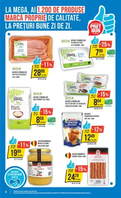Ofertele Mega Image valabile de la 23.10.2025 | Pagină: 4 | Produse: Şerit ödül, Hacıyatmaz Kedi Oyuncağı, Miere polifloră, Cârnați