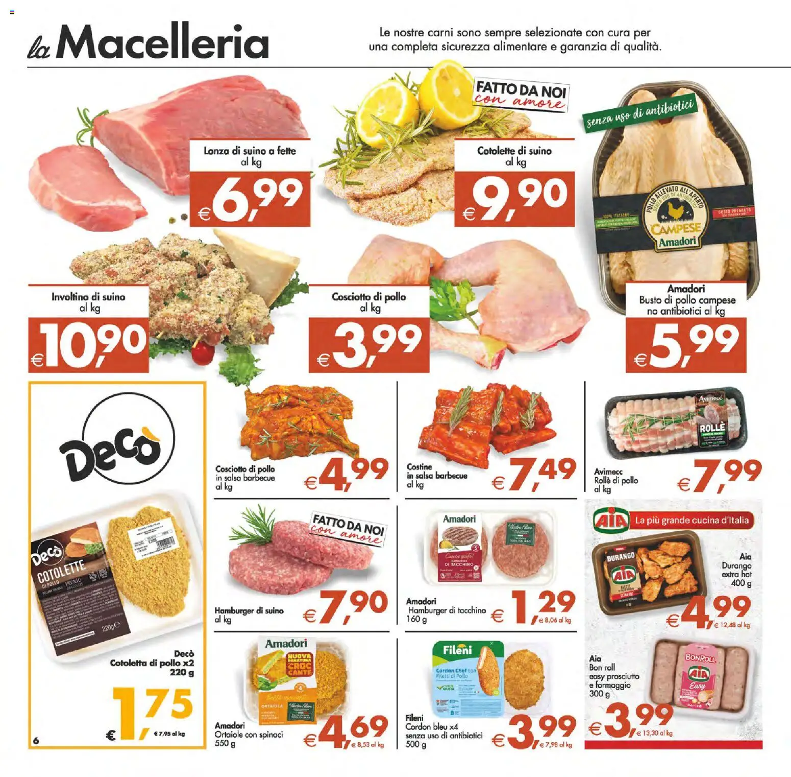 Volantino Decò del 24.02.2026 | Pagina: 7 | Prodotti: Salsa, Formaggio, Salsa barbecue, Hamburger