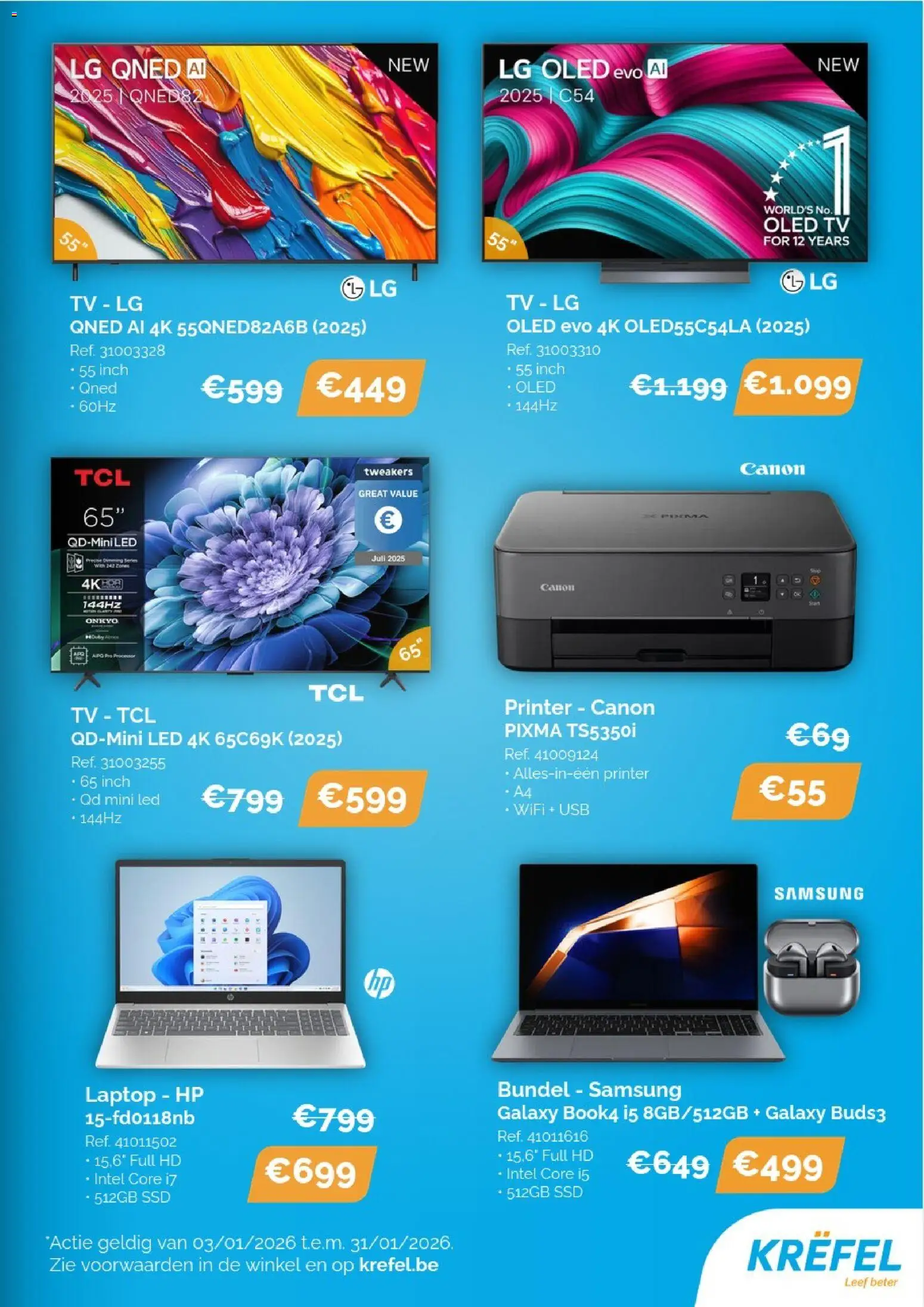 {H1} | Pagina: 5 | Producten: Printer, Tv, Usb, Laptop