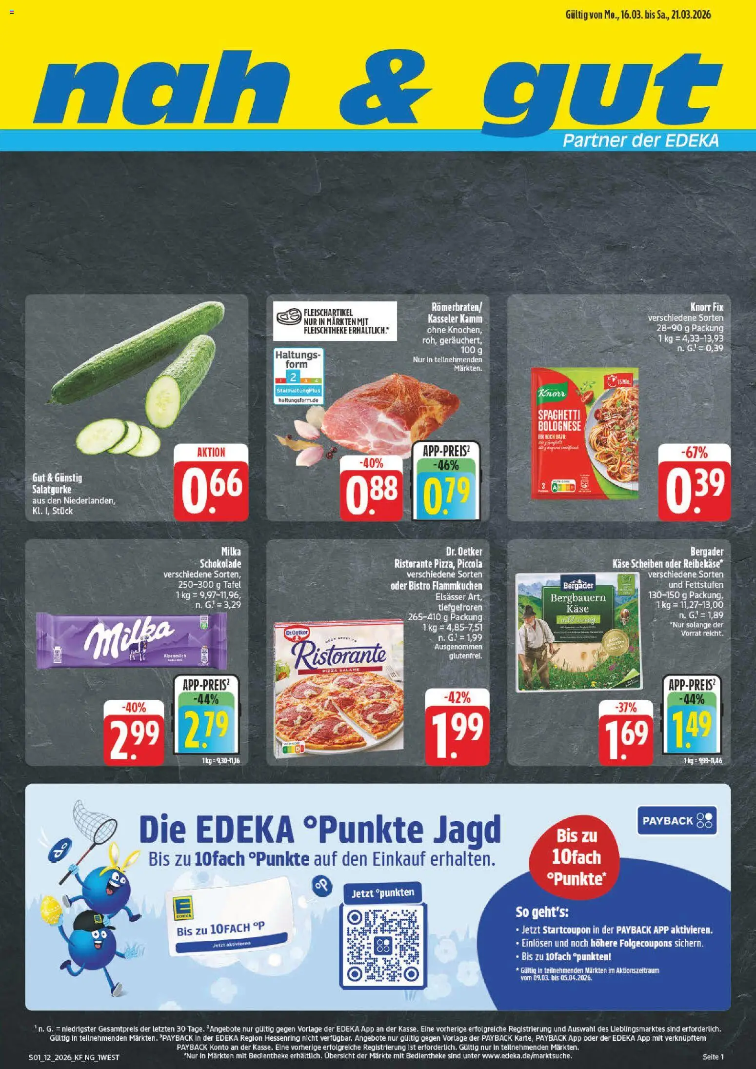 nah & gut Prospekt 	 – gültig ab 16.03.2026 | Seite: 1