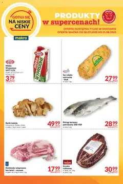 Pogląd oferty "Makro - Gotuj się na niskie ceny w dostawie" - ważna od 26.07.2025