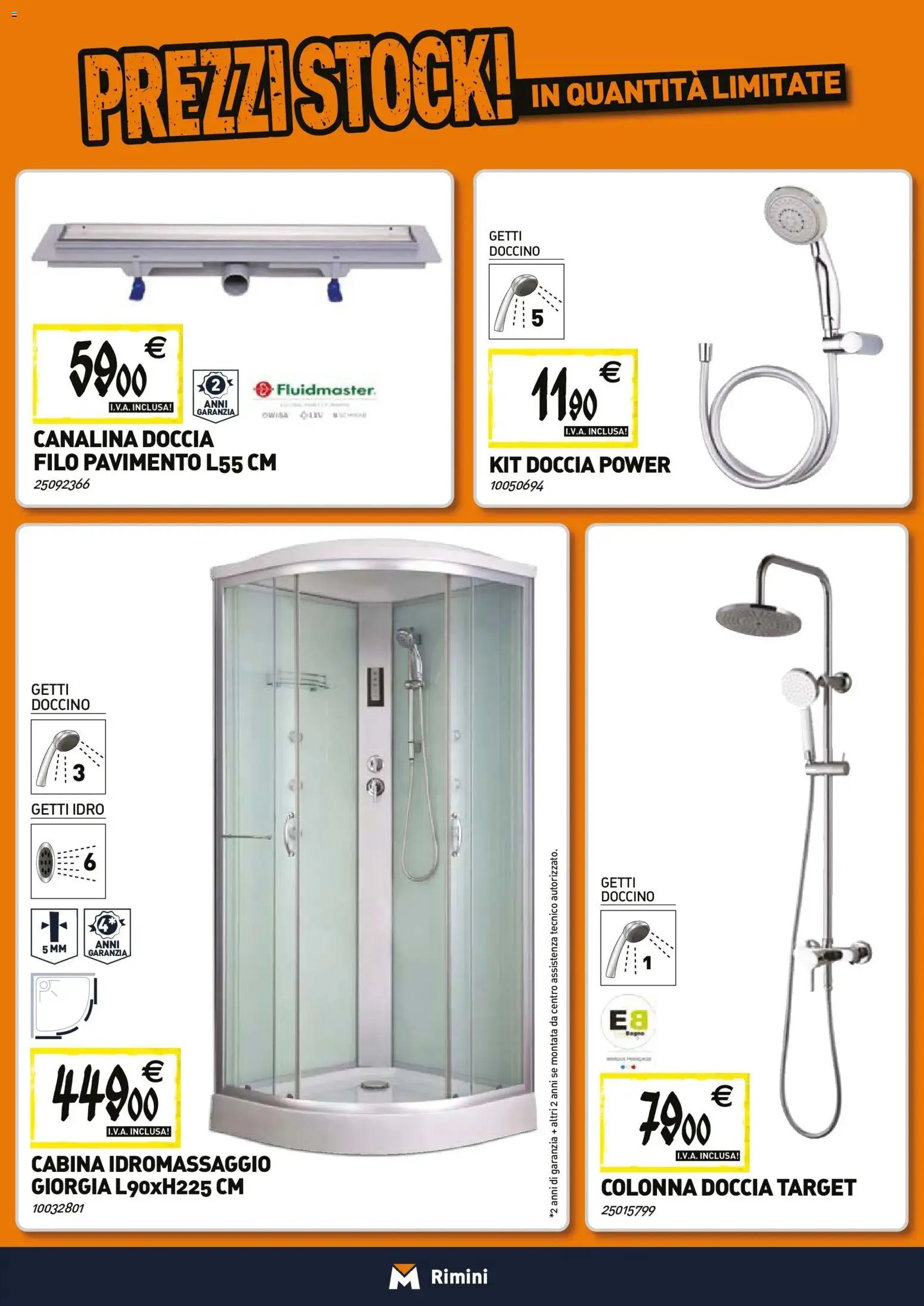 Volantino TECNOMAT del 27.11.2025 | Pagina: 3 | Prodotti: Pavimento, Doccia