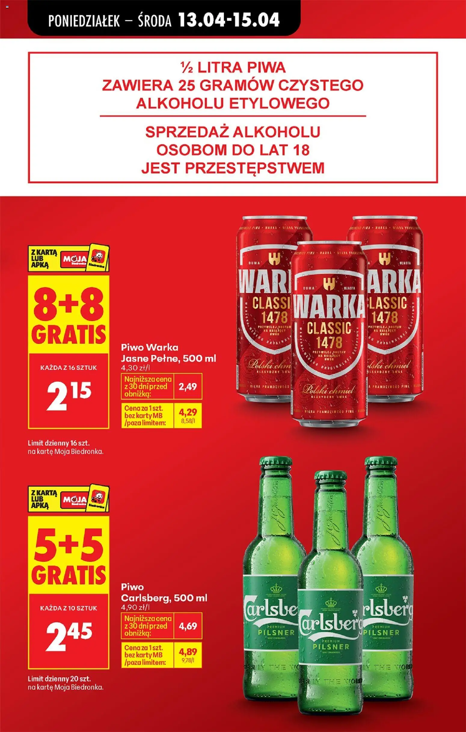 Biedronka gazetka od poniedziałku od 13.04.2026 | Strona: 23