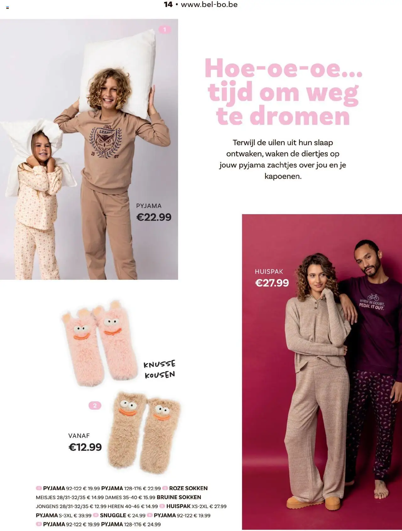 {H1} | Pagina: 14 | Producten: Sokken, Pyjama