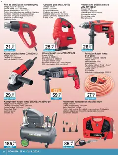 KTC Katalog tehnike i posuđa - Pregled kataloga iz trgovine KTC, vrijedi od 15.04.2026 | Stranica: 26 | Proizvodi: Utičnica, Kutna brusilica, Kompresor, Pila