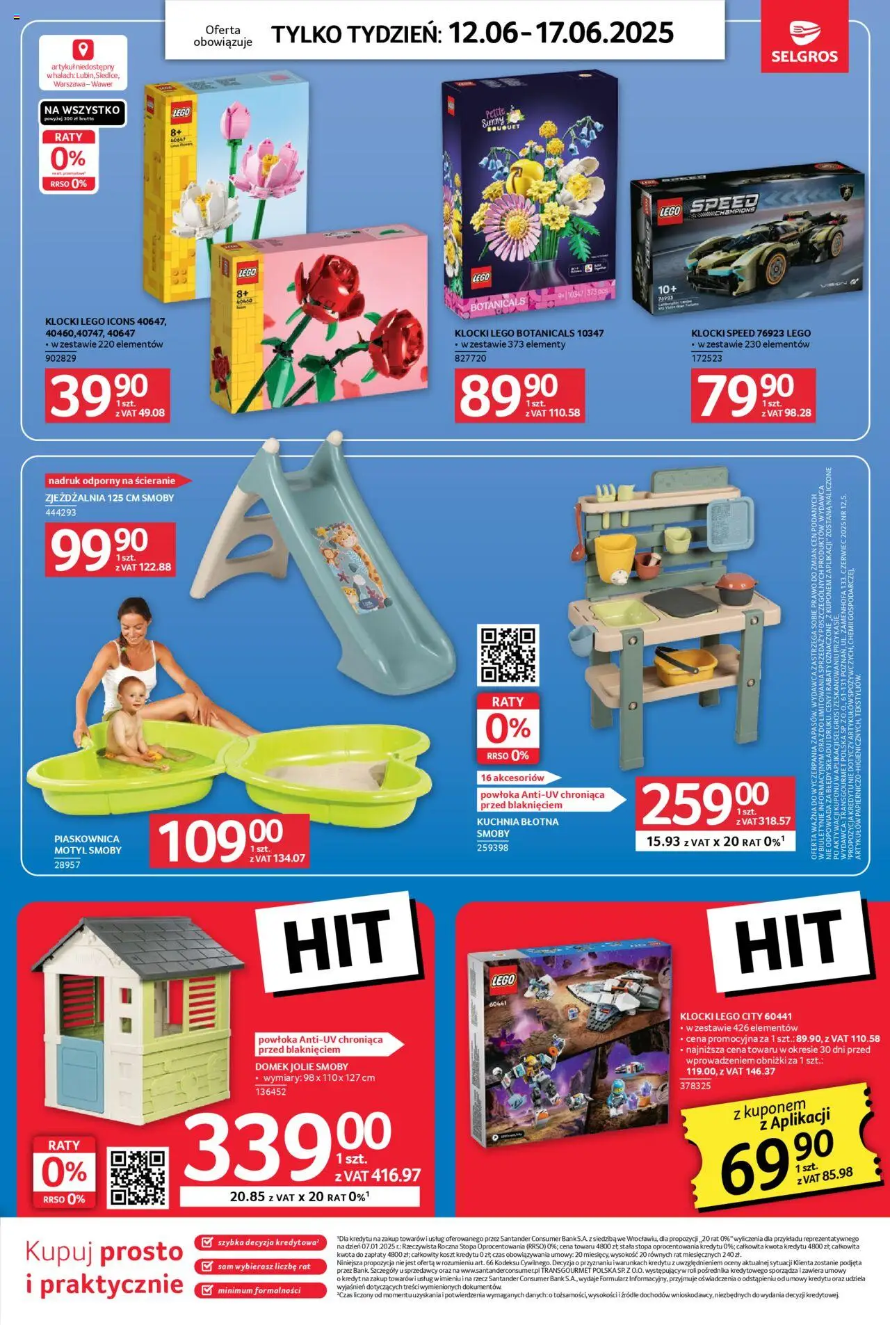 Selgros cash&carry Gazetka - Jeszcze więcej super promocji od 12.06.2025 | Strona: 11 | Produkty: Lego, Klocki Lego