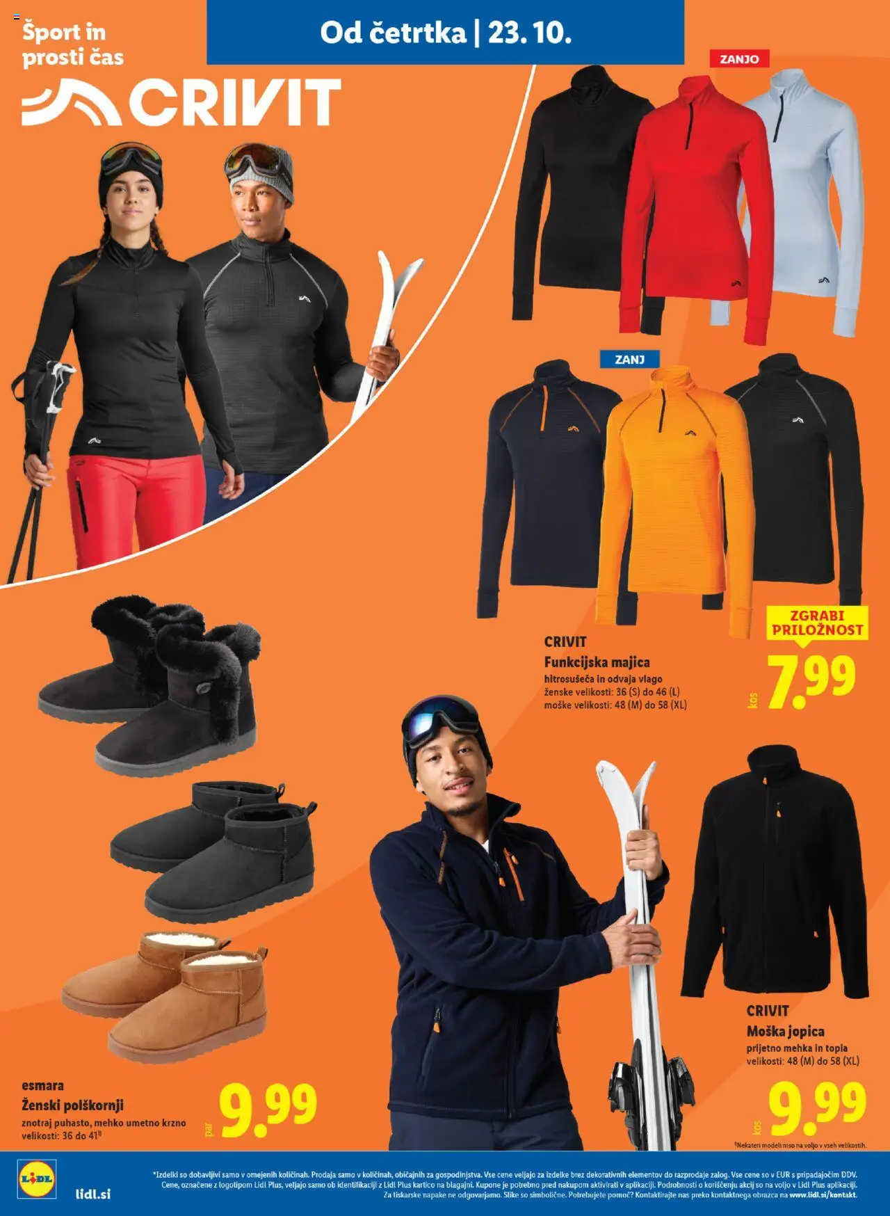 Novi Lidl katalog ponudbe – veljaven od 23.10.2025 | Stran: 34 | Izdelki: Majica, Jopica