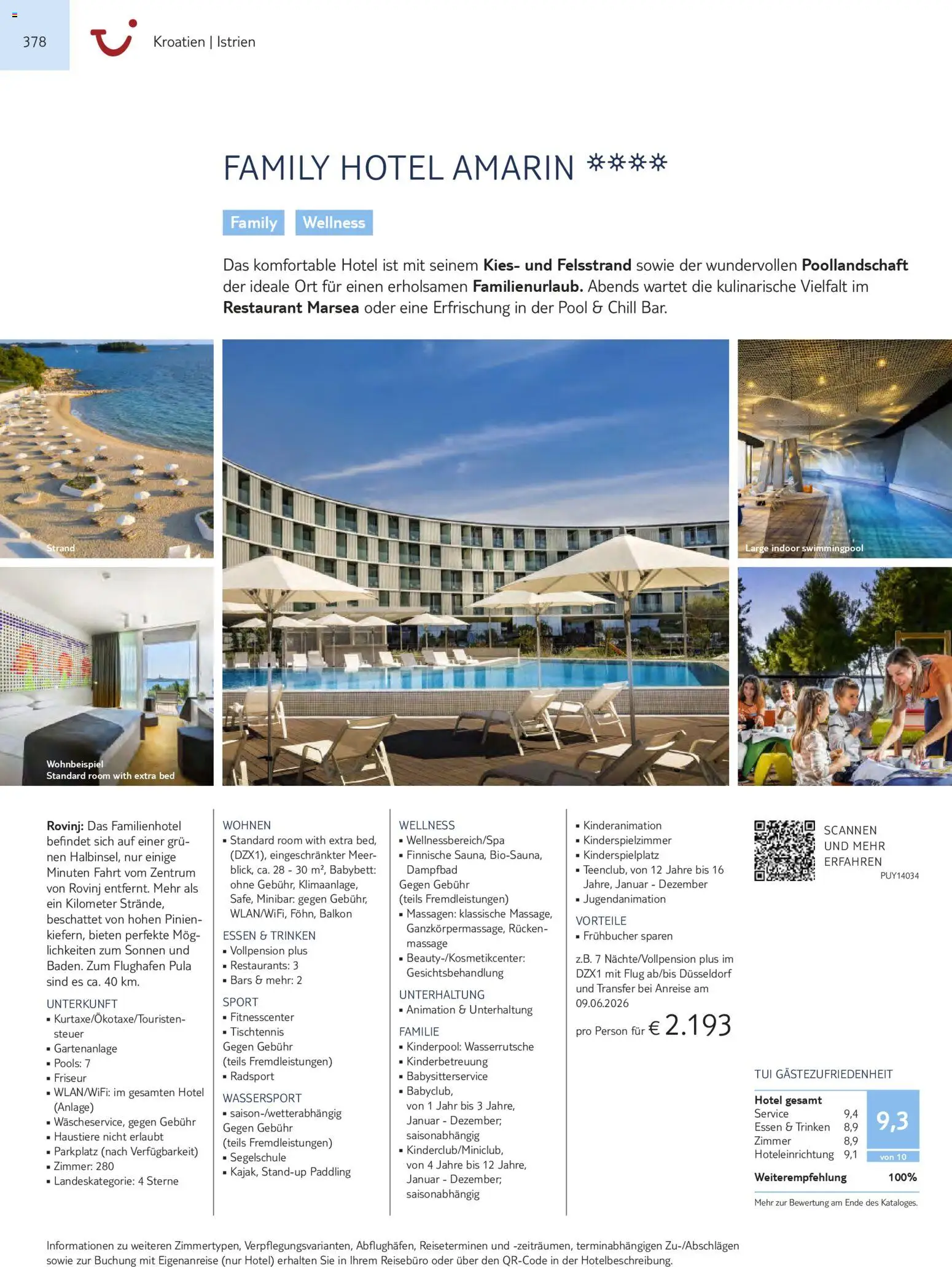 Aida  Südeuropa & Nordafrika 2026/27 – gültig ab 01.01.2026 | Seite: 378 | Produkte: Babybett