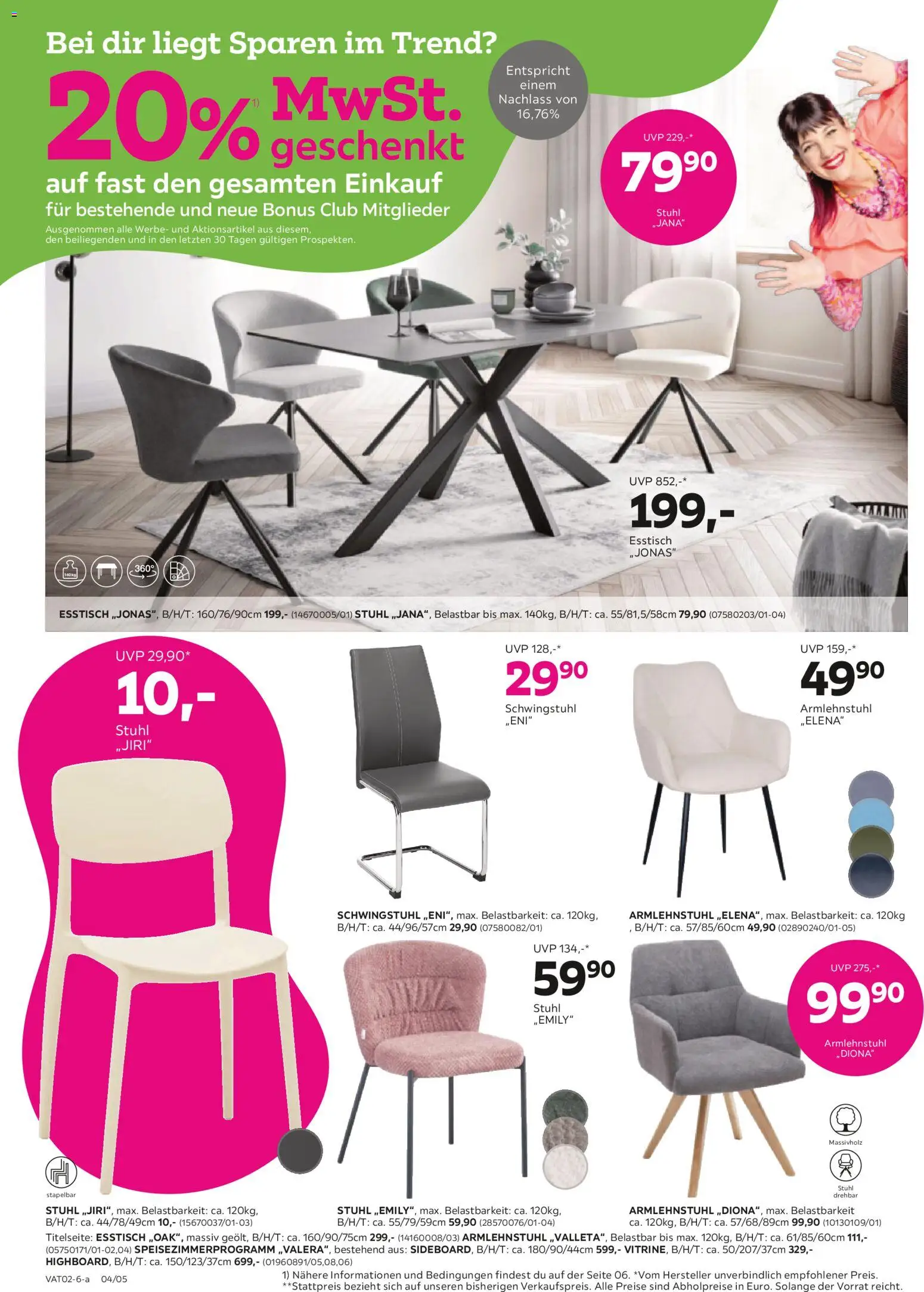 Mömax Prospekt aktuell gültig ab 27.01.2026 | Seite: 4 | Produkte: Stuhl