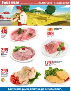 Eurospin katalog akcije – veljaven od 26.02.2026 | Stran: 4 | Izdelki: Kos, Zrezki