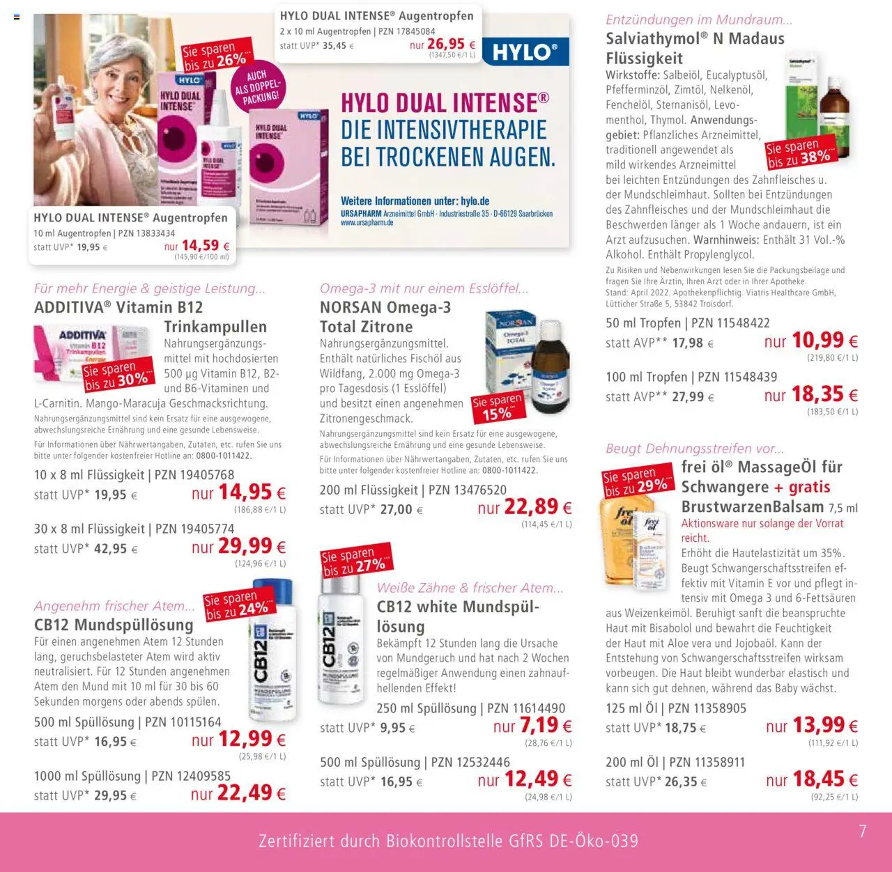 Apotal Prospekt 	 - gültig ab dem 16.07.2025 | Seite: 7 | Produkte: Öl, Zitrone, Massageöl