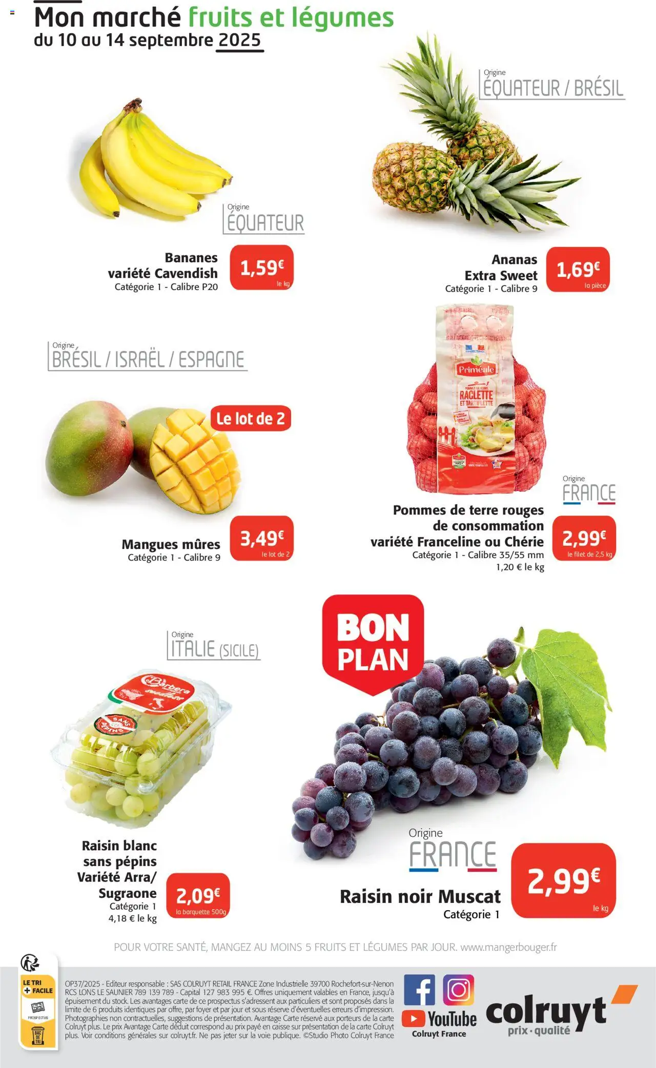  | Page: 17 | Produits: Tartiflette, Raclette, Pommes, Pommes de terre