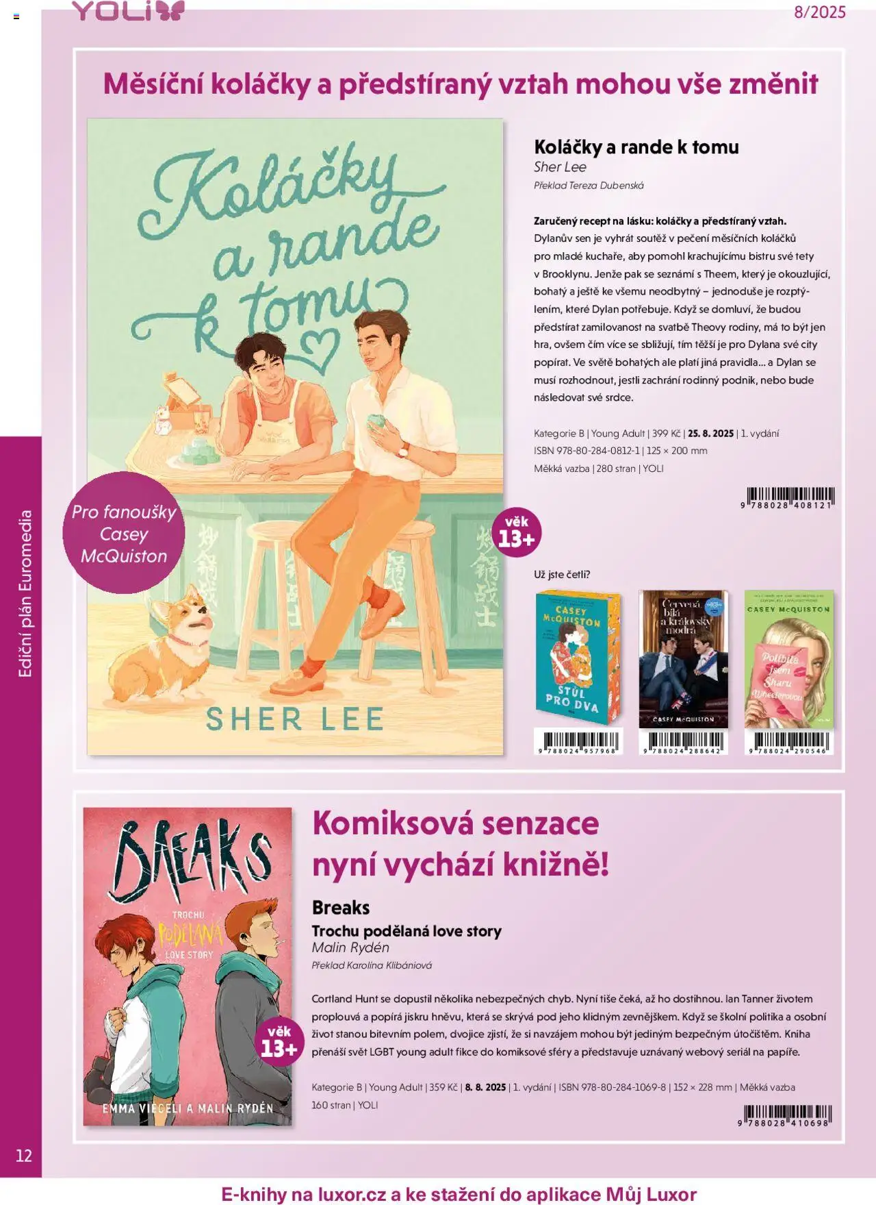 Knižní klub leták - srpen od 01.08.2025 | Strana: 12