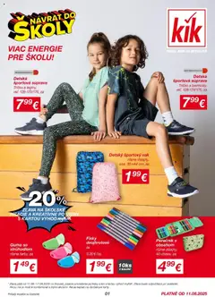 Kik - KiK leták platný do 17.08.2025 - náhľad platný od 10.08.2025
