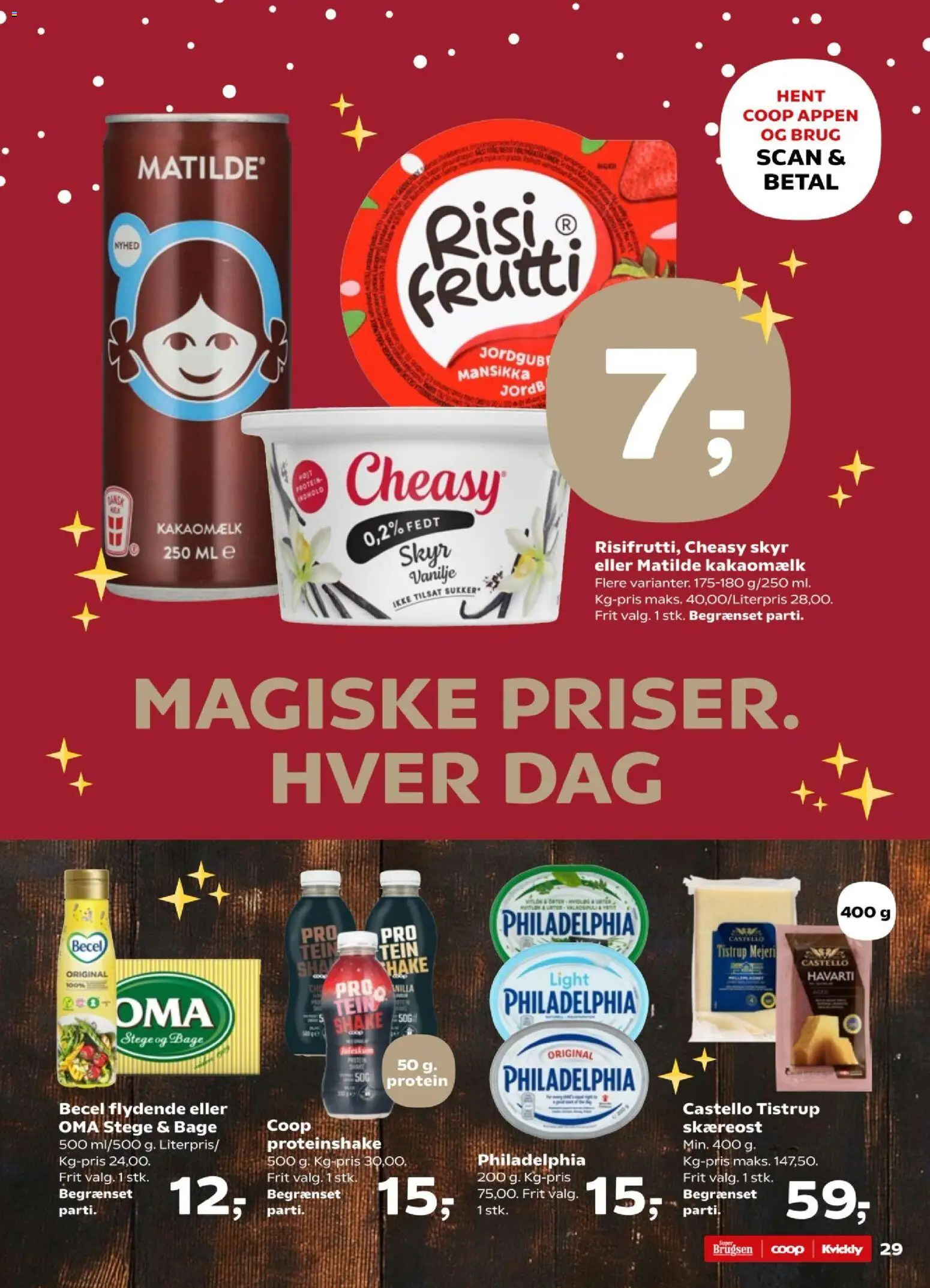 Kvickly tilbudsavis – gyldig fra 05.12.2025 | Side: 31 | Produkter: Skyr, Kakaomælk, Vanilje