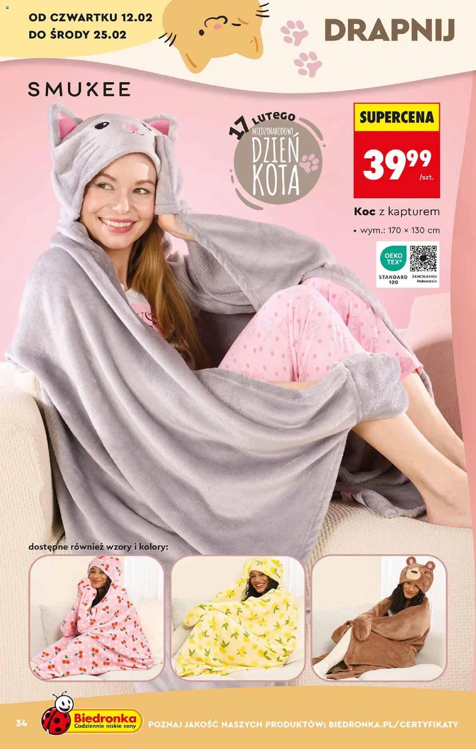 Biedronka gazetka - Hity i inspiracje od 07.02.2026 | Strona: 34