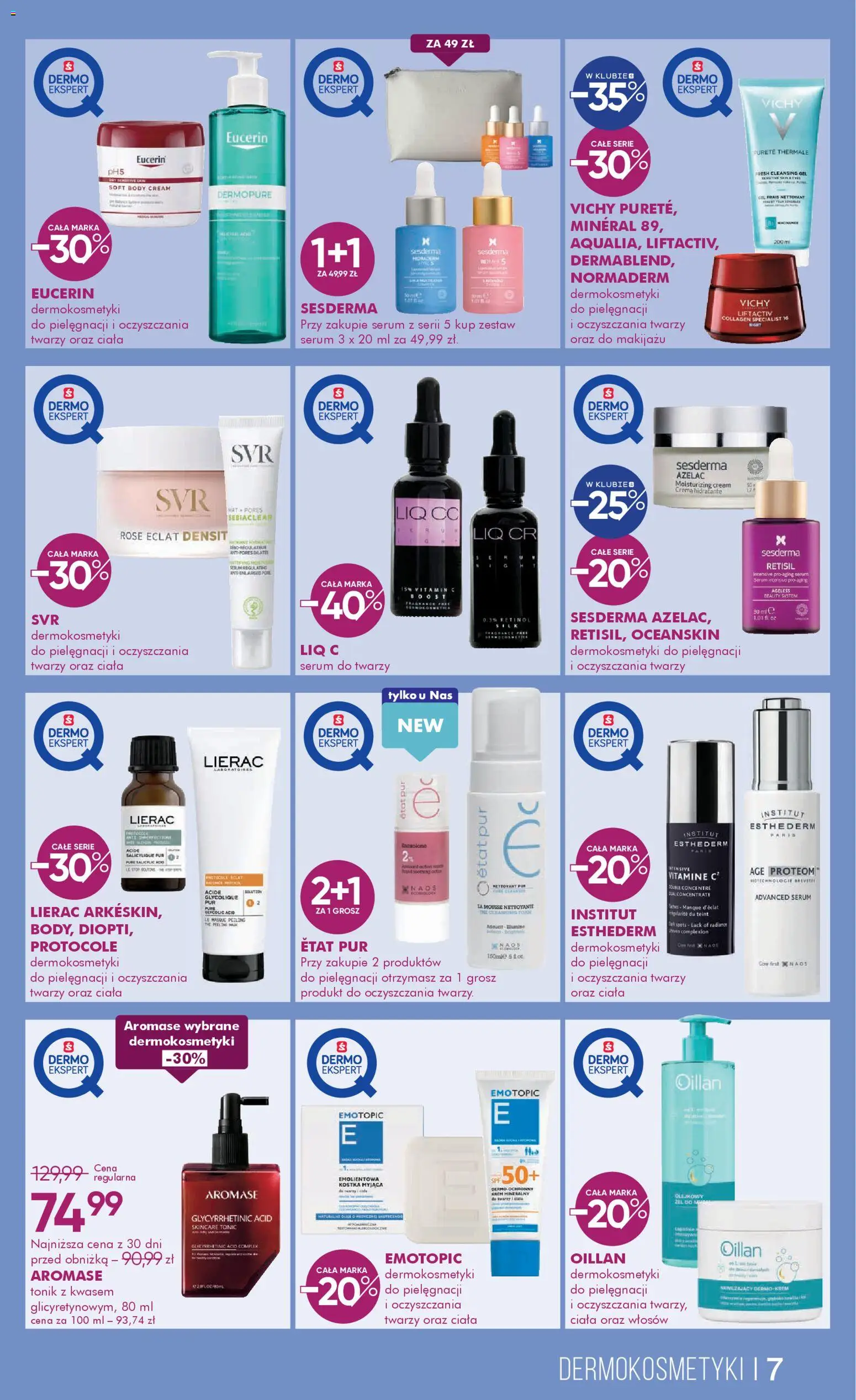 Super-pharm gazetka od 24.04.2026 | Strona: 7 | Produkty: Body, Krem, Tonik, Serum do twarzy