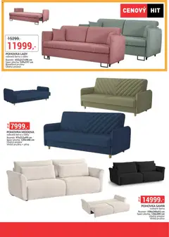 Náhled letáku BAUMAX leták - Objevte svět nábytku  od 01.12.2025 | Strana: 33 | Produkty: Pohovka, Barvy