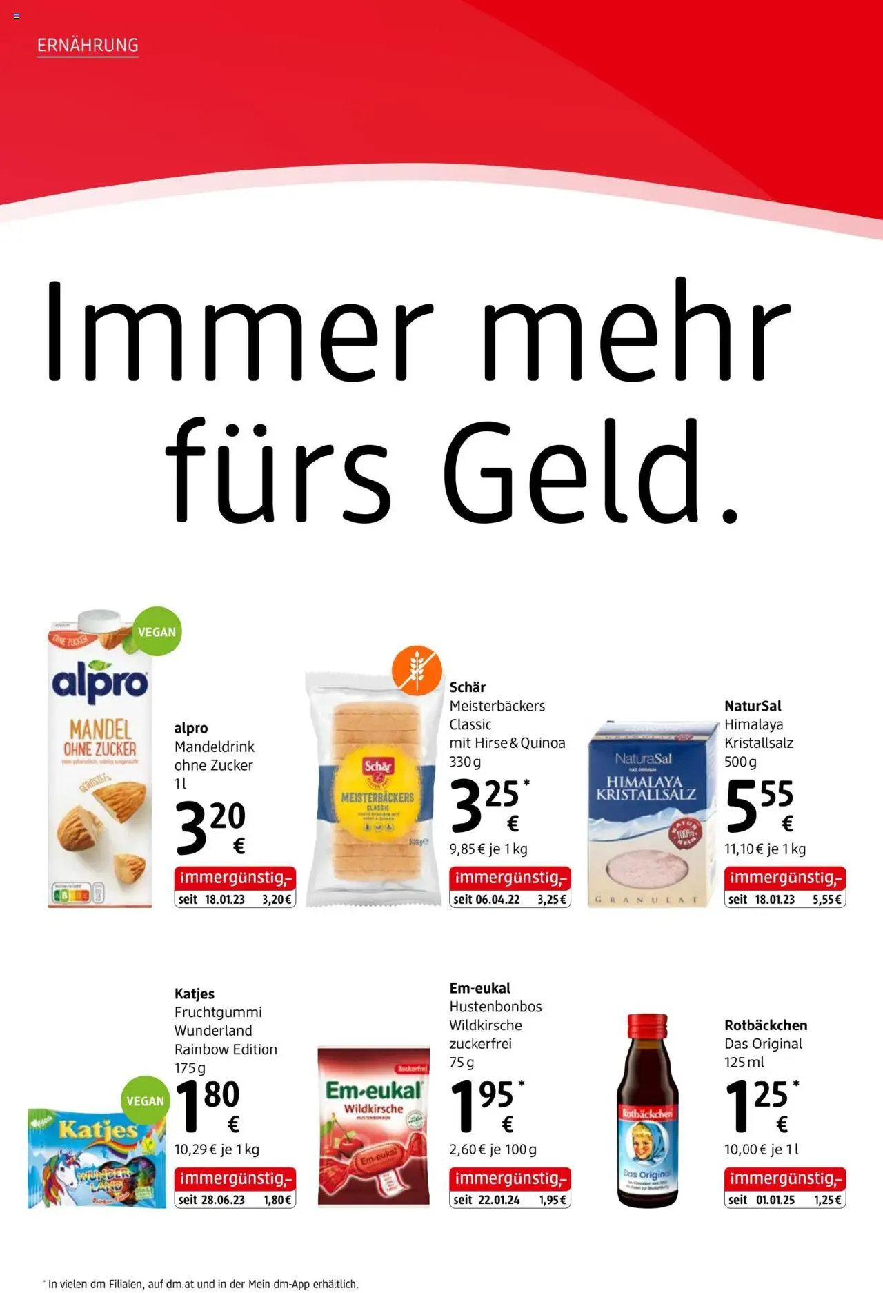 dm drogerie markt Journal Oktober 2025 gültig ab 09.10.2025 | Seite: 4 | Produkte: Zucker