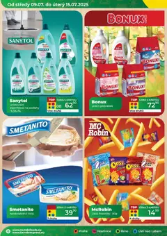 Tamda Foods leták od 09.07.2025 | Strana: 22 | Produkty: Hranolky, Sanytol, Bonux