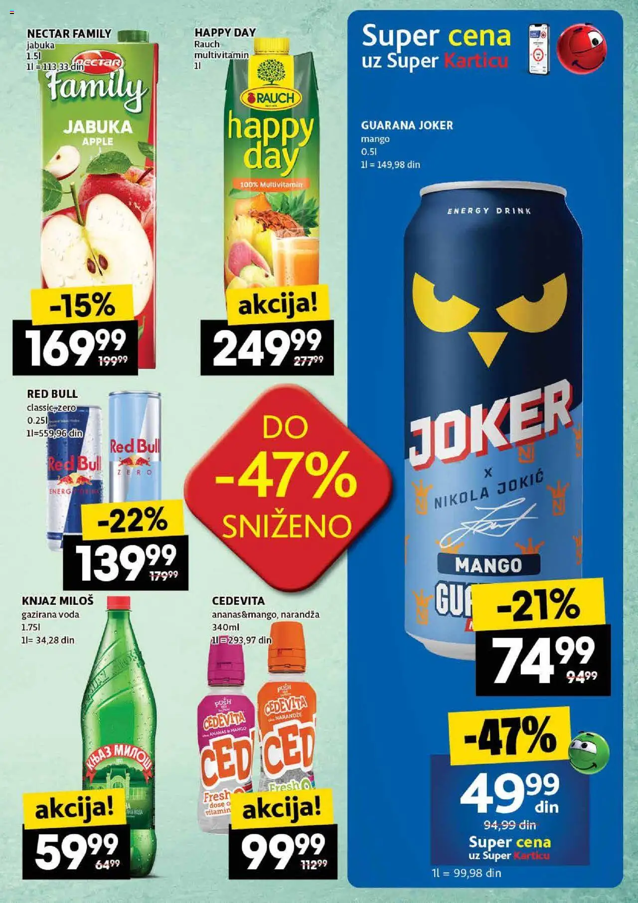 Roda katalog - važi od 14.08.2025 | Strana: 39 | Proizvode: Ananas, Cedevita, Guarana, Red Bull