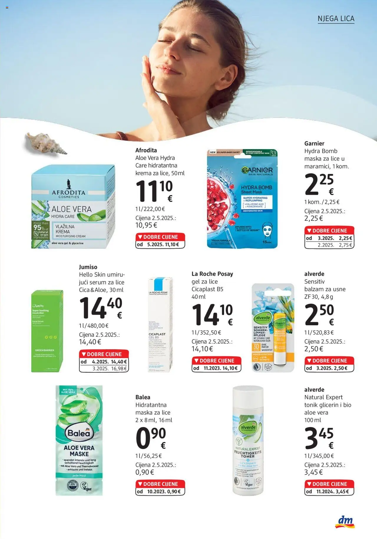 DM katalog | vrijedi od 01.08.2025 | Stranica: 7 | Proizvodi: Maska za lice, Maska, Krema, Toner