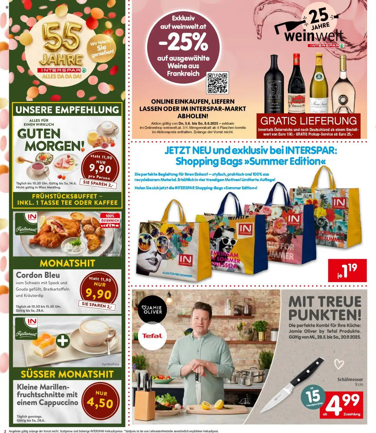 Interspar Flugblatt - Kärnten gültig ab 05.06.2025 | Seite: 2 | Produkte: Kaffee, Tee