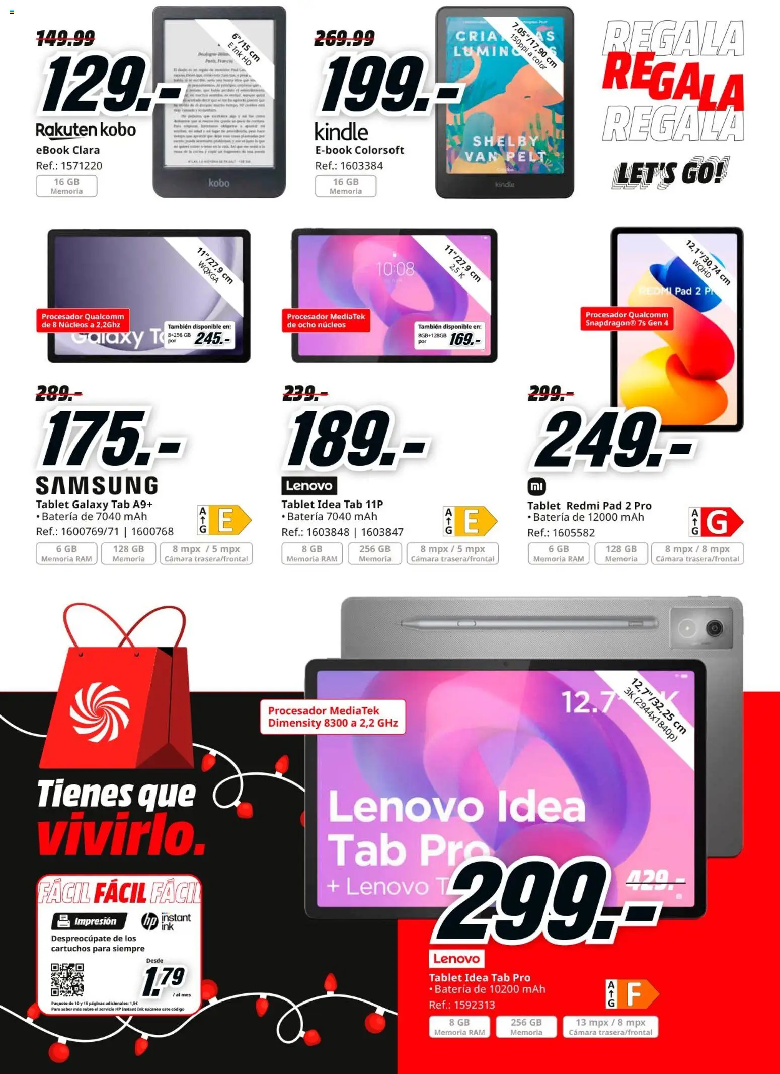 Media Markt folleto │ válido desde el 26.12.2025 | Página: 38 | Productos: Tablet, Cámara, Batería