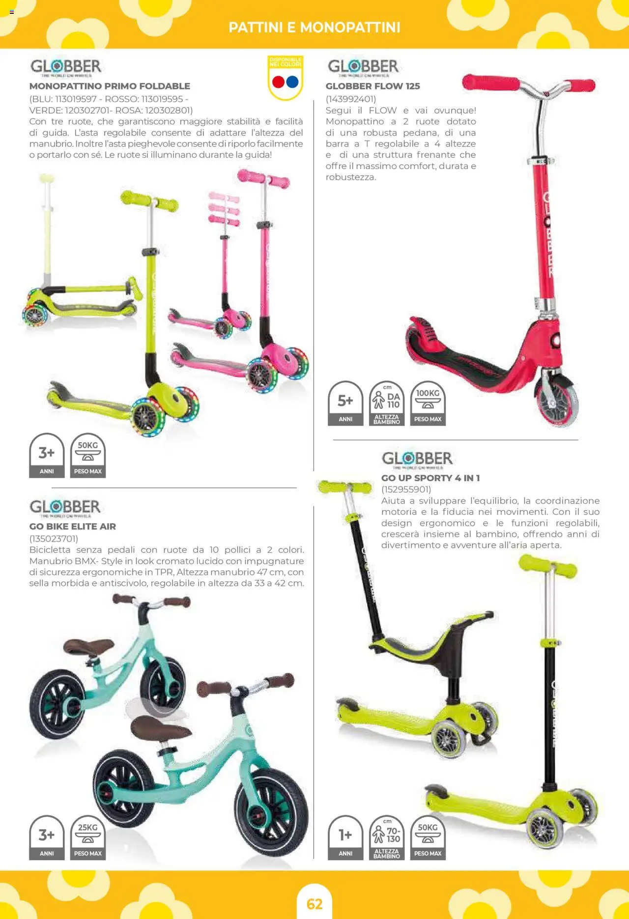 Volantino Toys Center del 03.04.2025 | Pagina: 64 | Prodotti: Bicicletta, Monopattino