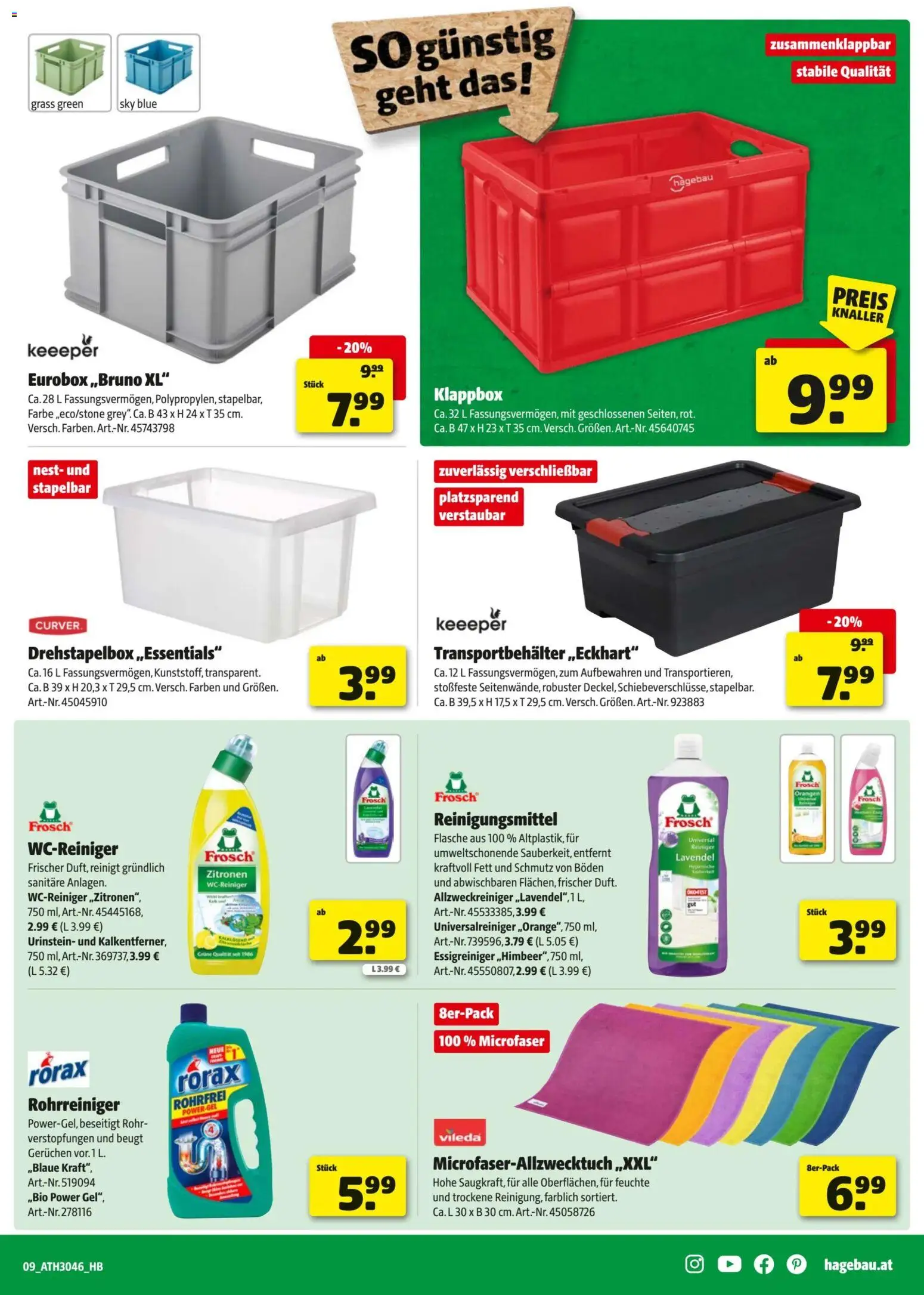 Hagebau Flugblatt gültig ab 04.11.2025 | Seite: 9 | Produkte: Orangen