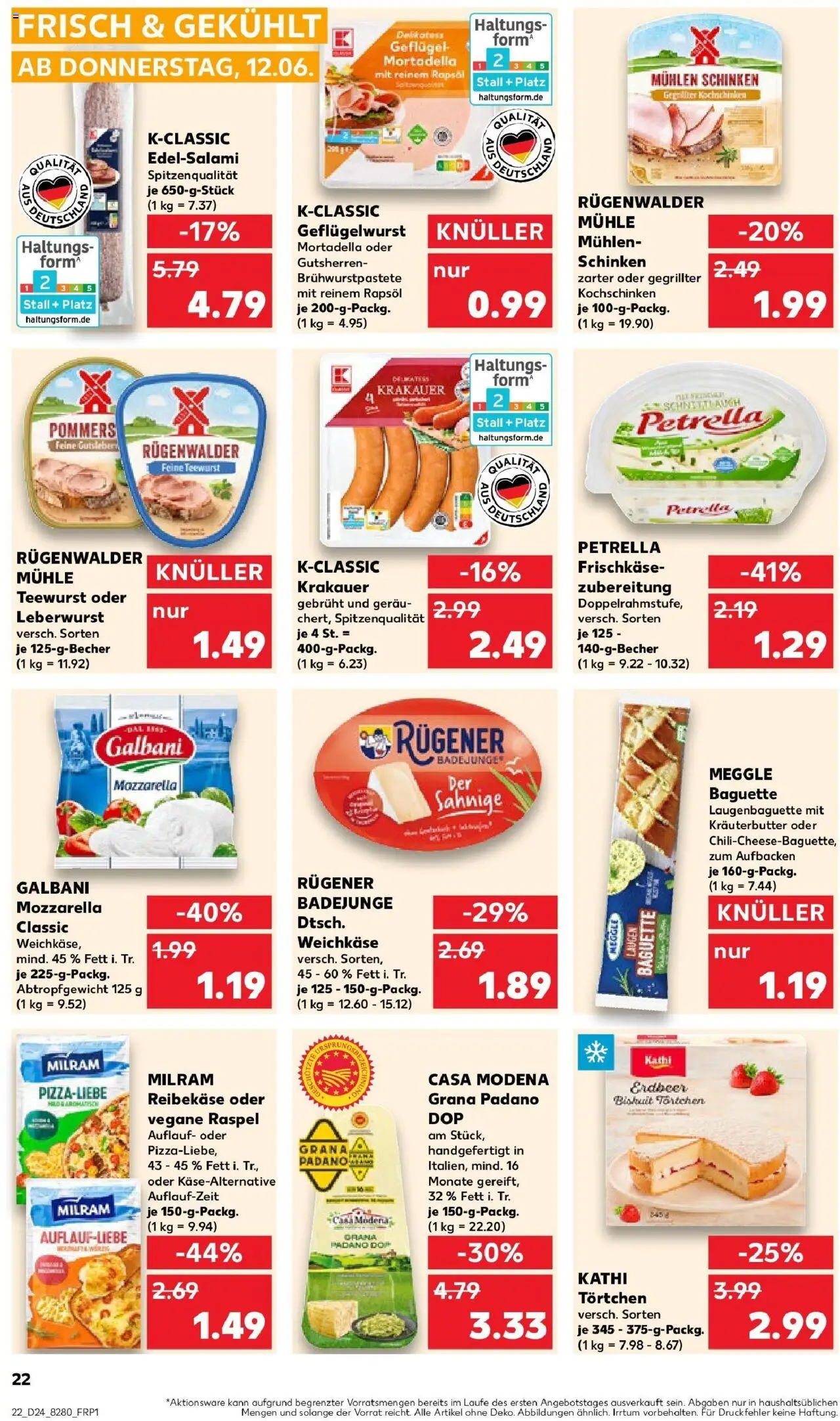 Kaufland prospekt Stadthagen	 - gültig ab dem 16.06.2025 | Seite: 37 | Produkte: Rapsöl, Kräuterbutter, Schinken, Reibekase