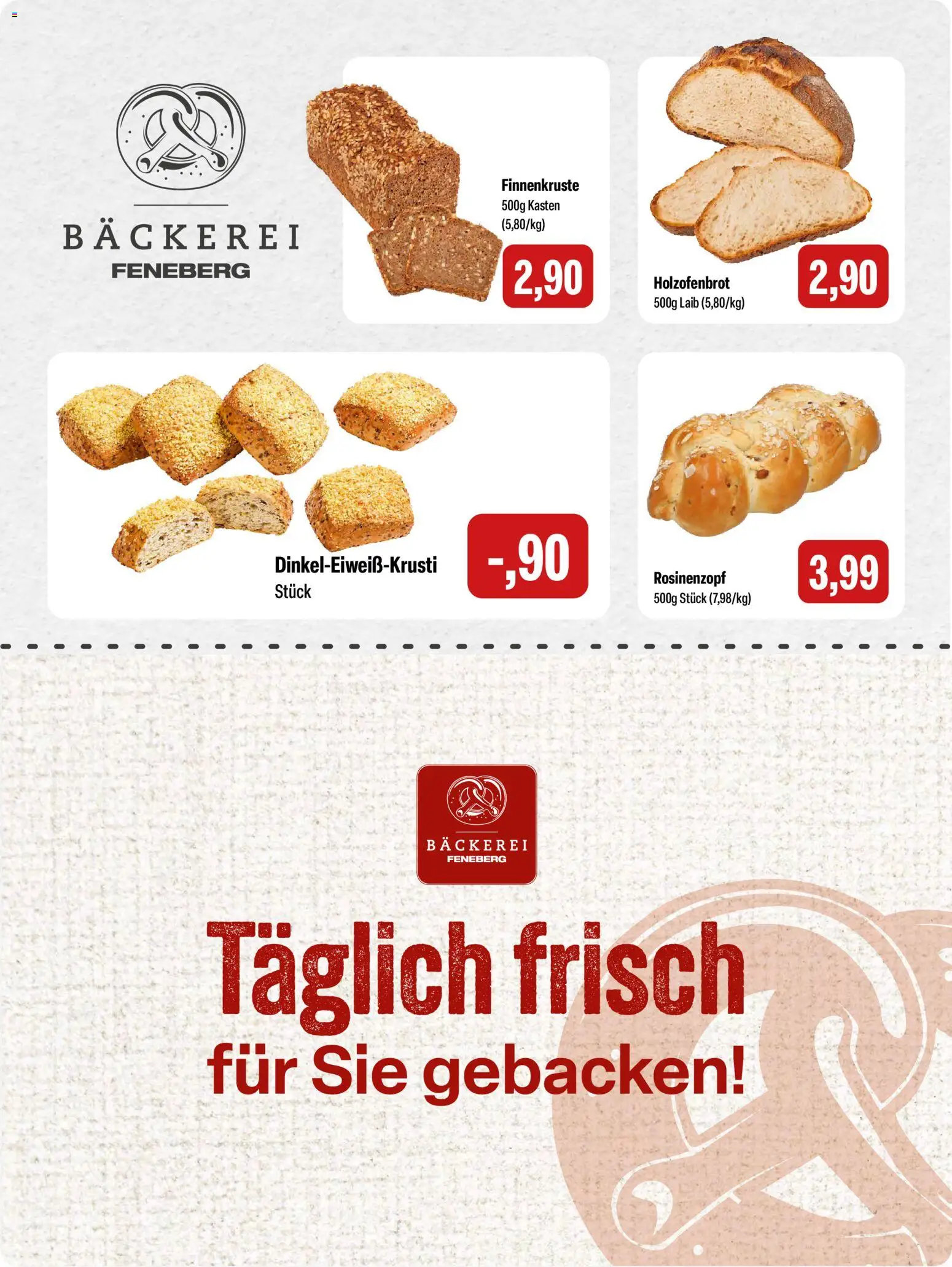 Feneberg Angebote – gültig ab 30.04.2026 | Seite: 6 | Produkte: Bäckerei