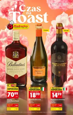 Pogląd oferty "Biedronka gazetka - Czas na toast" - ważna od 09.02.2026