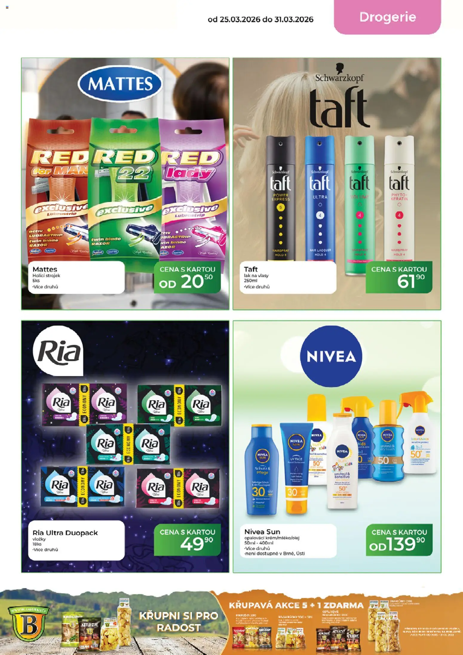 Tamda Foods leták od 25.03.2026 | Strana: 59 | Produkty: Vložky, Holicí strojek, Drogerie, Lak na vlasy