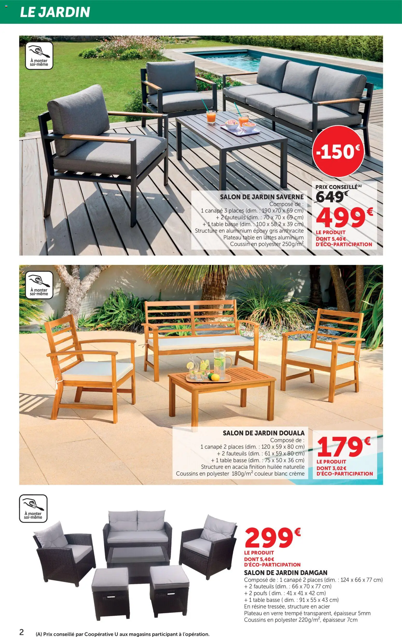 {H1} | Page: 2 | Produits: Plateau, Canapé, Table basse, Table