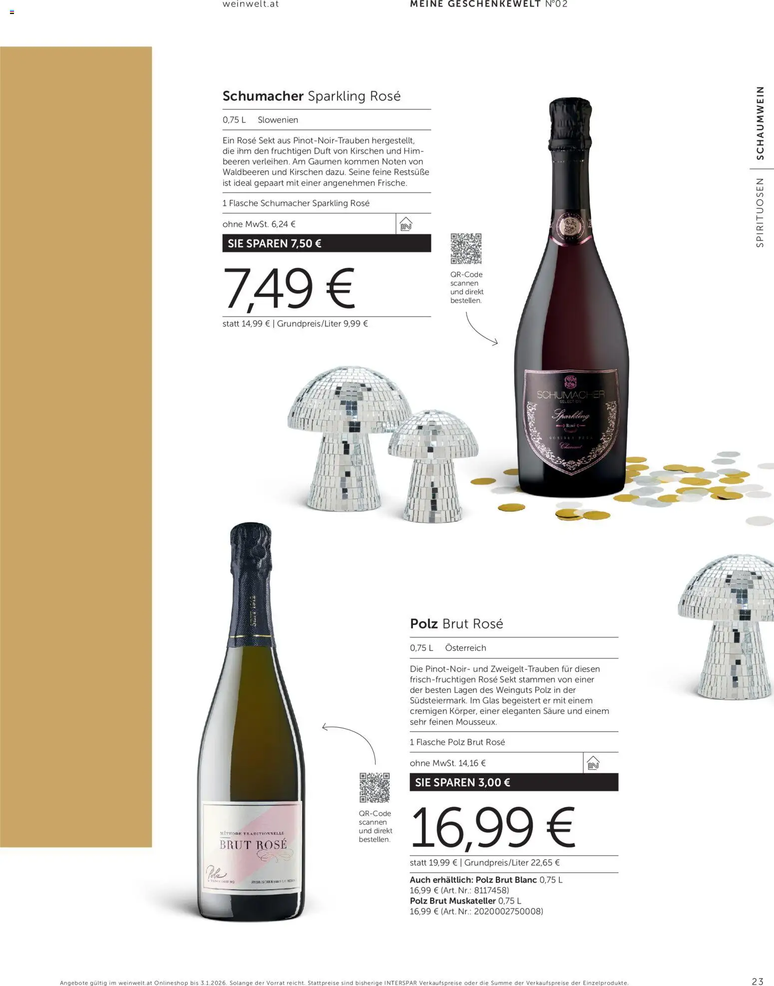 Interspar Geschenkewelt No2 gültig ab 20.11.2025 | Seite: 23 | Produkte: Duft