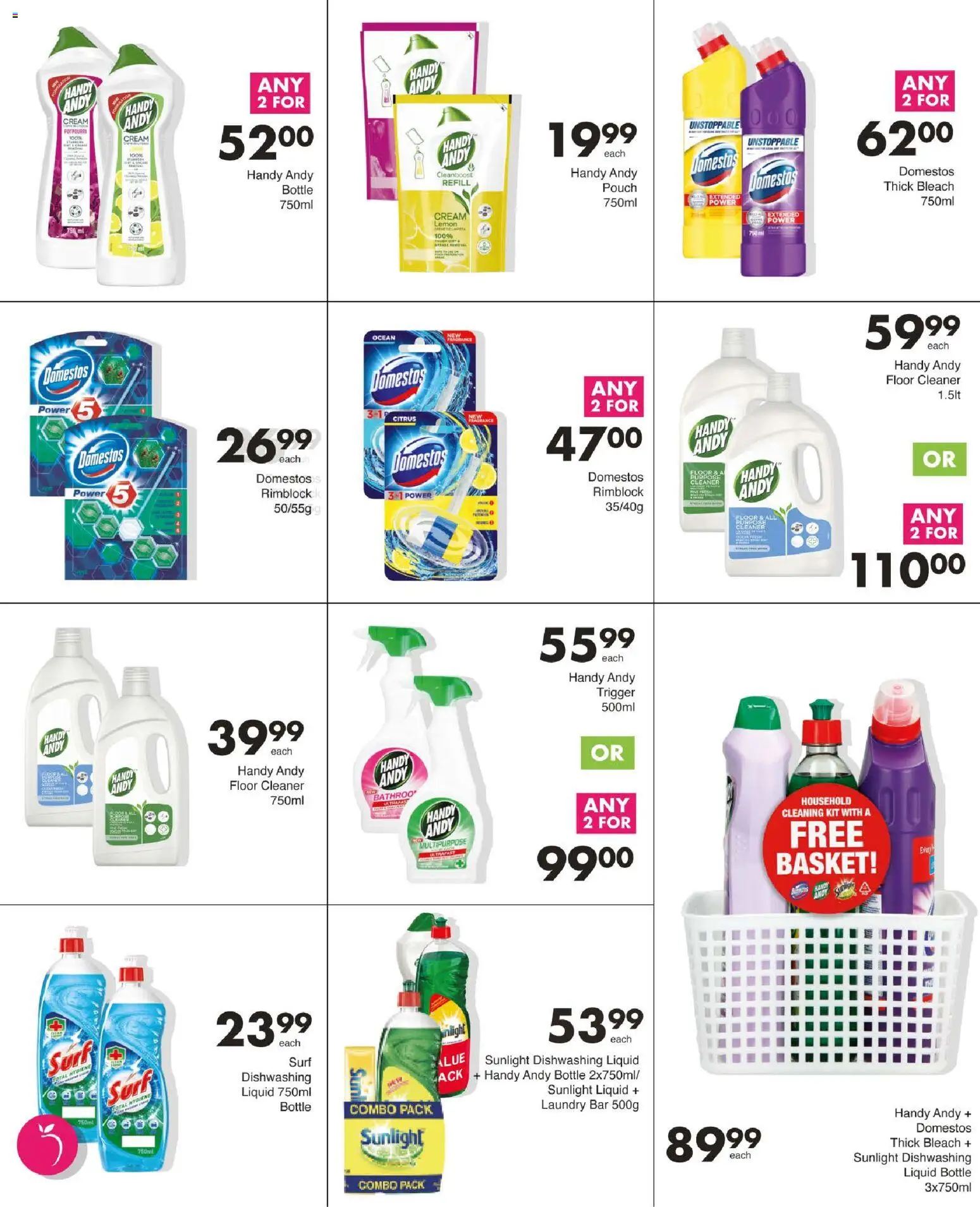 New Save catalogue – valid from 12.03.2026 | Page: 70 | Products: Bleach, Fragrance, Cream, Lemon